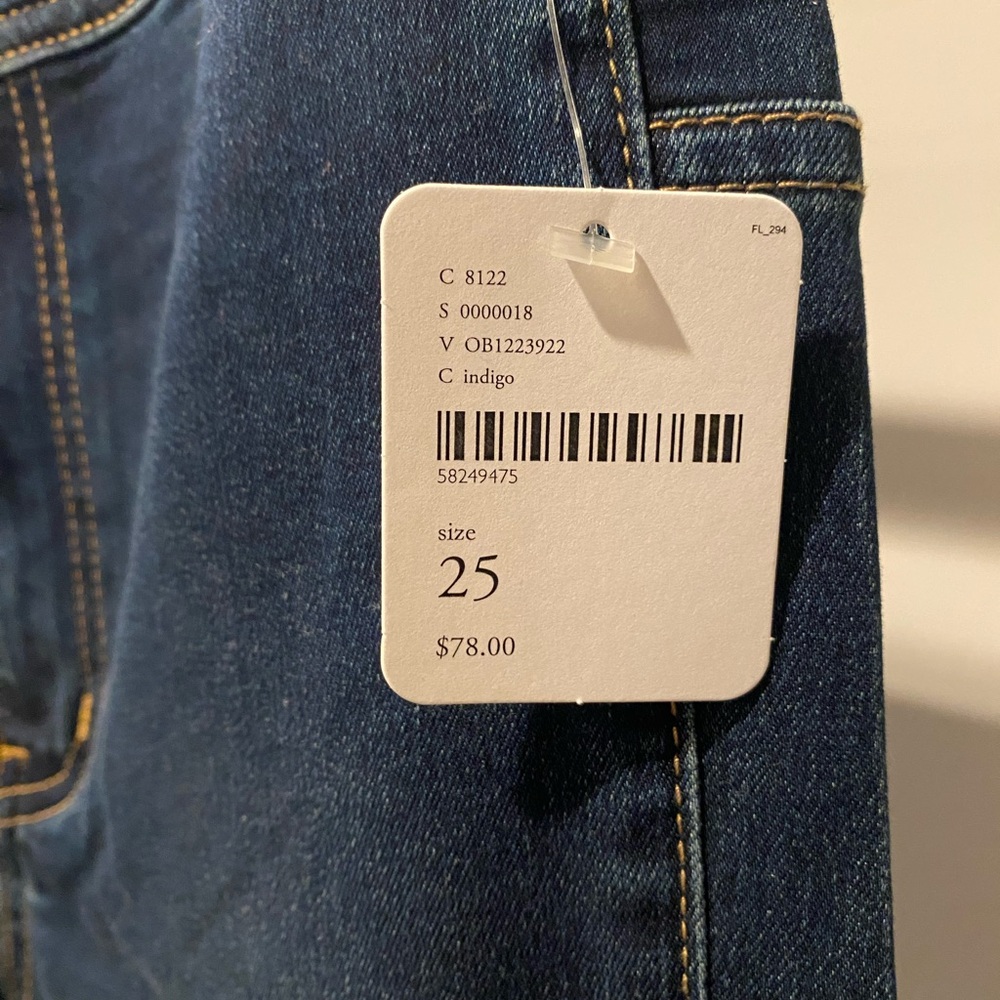 We The Free Blue Skinny Jeans (25) - Picture 3 of 5